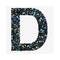 12 Pack: Black AB Letter Bling Sticker by Recollections®